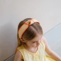 Opaska do włosów PEACH RAFFIA Mimi &amp; Lula