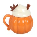 Kubek z pokrywką AUTUMN PUMPKIN 400 ml SOMETHING DIFFERENT