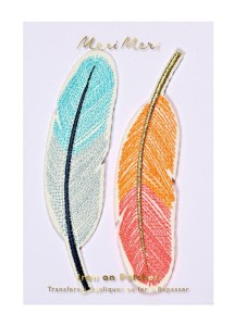 Naprasowanki na ubrania PIÓRA Meri Meri 