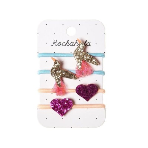 Gumki do włosów glitter ponies