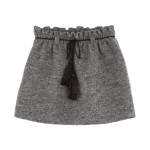 Spódnica 4-6 Y GREY MELANGE Tocoto Vintage