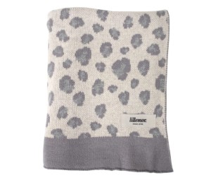Koc LEOPARD GREY 100 x 80 cm Eef Lillemor