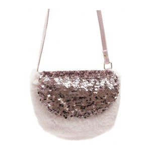 Futrzana torebka SEQUIN 