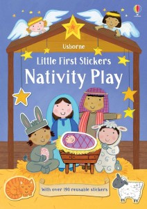 NATIVITY PLAY BOOK z naklejkami wielokrotnego użytku