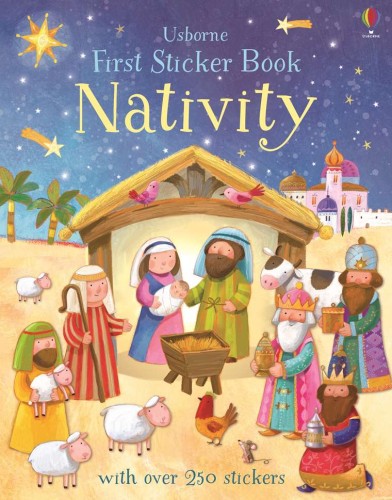NATIVITY BOOK z 250 naklejkami