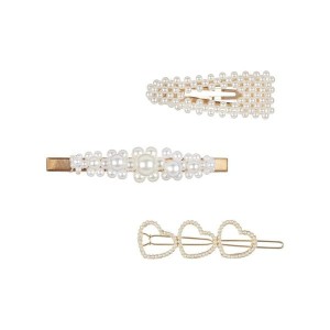 Spinki z perełkami QUEEN CLIP