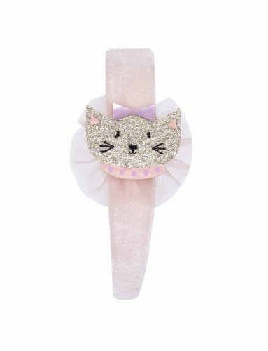 Aksamitna opaska WELL DRESSED CAT