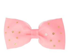 Kokarda do włosów z cekinowymi kwiatkami XL Meri Meri