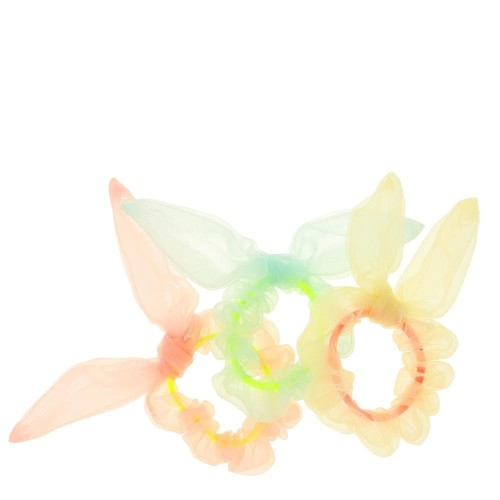 Tiulowe gumki do włosów Rainbow