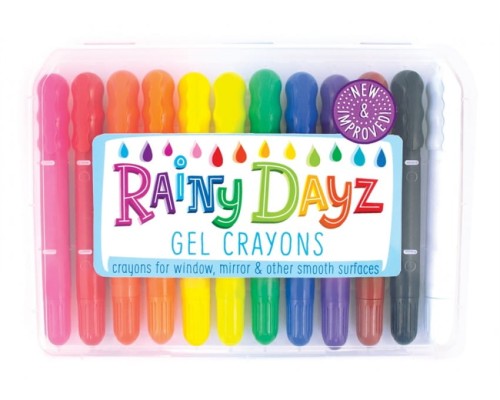 Kredki do malowania na szkle 12 sztuk OOLY