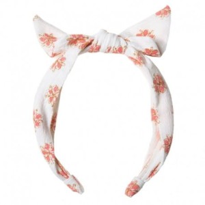 Miękka opaska z kokardą HIBISCUS