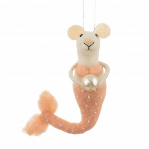 Dekoracja choinkowa MERMAID WITH PEARL