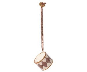 Dekoracja choinkowa SMALL DUSTY GRAPE DRUM Maileg 