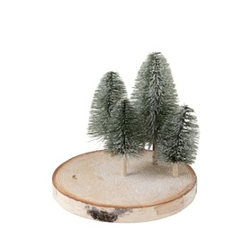 Dekoracja WINTER FOREST 30 CM