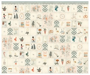 Dekoracyjny papier rolka 10 m DAYS OF DECEMBER Maileg
