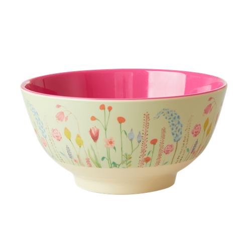 Wiosenna miska z melaminy EASTER FLOWER RICE