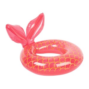Koło dla dzieci TRANSPARENT CORAL MERMAID Sunnylife