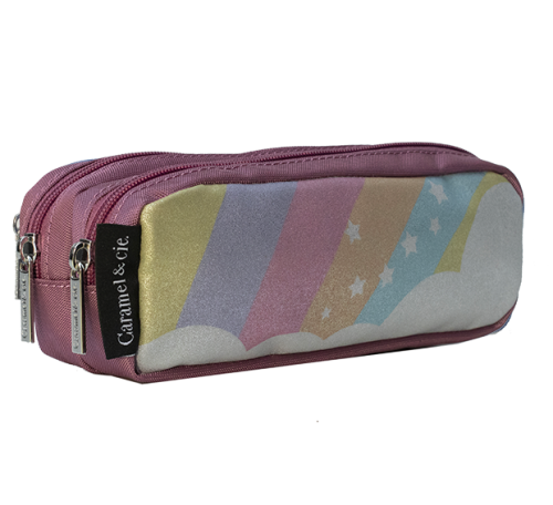 Piórnik dwukomorowy ARC EN CIEL Caramel &amp; Cie