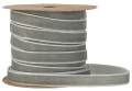 Aksamitna wstążka 10 m VELVET GREY Ib Laursen
