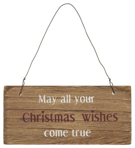 Drewniana dekoracja ścienna CHRISTMAS WISHES Ib Laursen