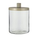 Szklany świecznik METAL LID 16,5 X 11 cm Ib Laursen
