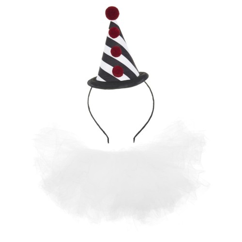 Przebranie CLOWN COLLAR + HAT