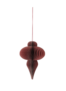 Dekoracja okienna MILAY BURGUNDY 30 cm Bloomingville