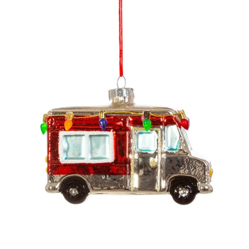 Dekoracja choinkowa BUS WITH BAUBLES