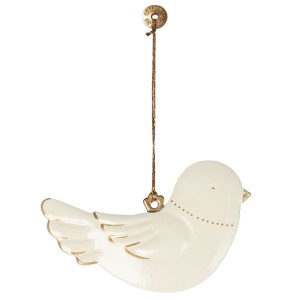 Dekoracja choinkowa BIRD WHITE Maileg 