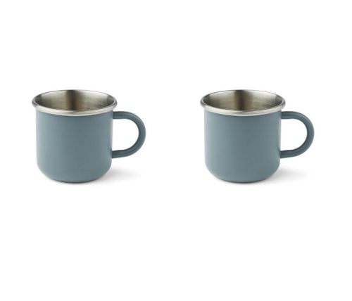 Kubek ze stali nierdzewnej BLUE FOG Liewood