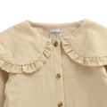 Koszula z szerokim kołnierzem BLOEM VINTAGE CREAM Donsje