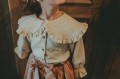 Koszula z szerokim kołnierzem BLOEM VINTAGE CREAM Donsje