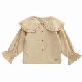 Koszula z szerokim kołnierzem BLOEM VINTAGE CREAM Donsje