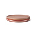 Zestaw 6 płaskich talerzy TUSCANY ROSE Liewood