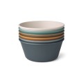 Zestaw 6 misek BLUE MULTI MIX Liewood