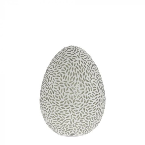 Szklane jajko MURILLA CRYSTAL WHITE 20 CM Lene Bjerre