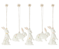 Zawieszki wielkanocne 5 szt EASTER FLORAL BUNNIES MAILEG