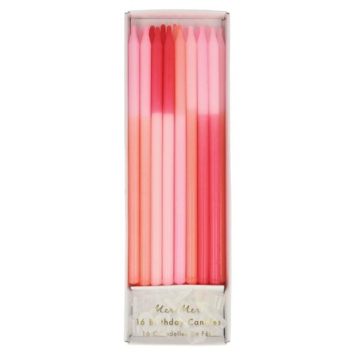 Świeczki OMBRE POWDER 16 szt Meri Meri