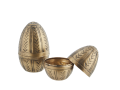 Aluminiowe jajka ANT BRASS 2 szt Madam Stoltz
