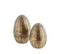 Aluminiowe jajka ANT BRASS 2 szt Madam Stoltz