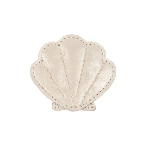 Skórzana spinka SCALLOP