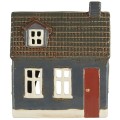 Ceramiczna kamienica latarenka COBALT COTTAGE NYHAVN Ib Laursen