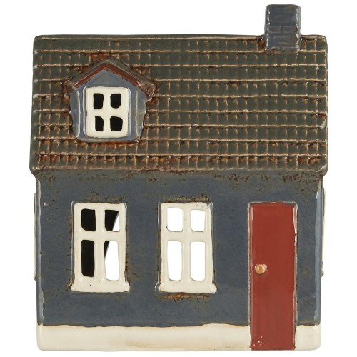 Ceramiczna kamienica latarenka COBALT COTTAGE NYHAVN Ib Laursen