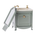 Metalowa umywalka z lustrem DARK MINT Maileg