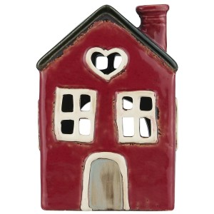 Świąteczna latarenka domek STILLENAT HEART 2 Ib Laursen