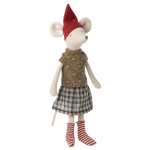 Myszka CHRISTMAS MOUSE GIRL 33 cm Maileg 