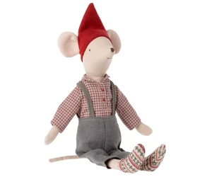 Myszka CHRISTMAS MOUSE BOY 33 cm Maileg 