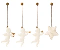 Dekoracje bożonarodzeniowe 4 szt HOLY NIGHT Maileg