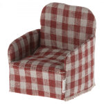 Fotel dla myszek 8 cm RED CHECK