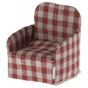 Fotel dla myszek 8 cm RED CHECK